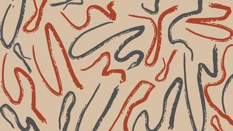 Beige scribble abstract background Stock-Illustration
