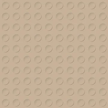 Beige seamless background with circles. Simple flat design for website design Stock Illustration