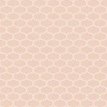 Beige seamless pattern, arabesque arabic background for design and decoration 스톡 일러스트