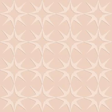 Beige seamless pattern, arabesque ornate arabic background for design and dec Stock Illustration
