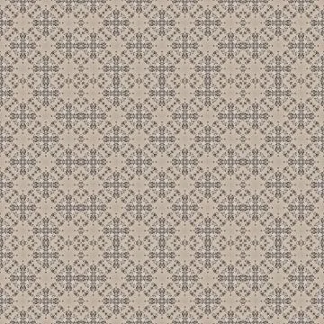 Beige seamless pattern with a geometric shapes Stock Illustration