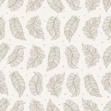 Beige seamless pattern.  Stock Illustration