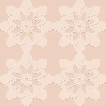 Beige seamless pattern, monochrome arabesque ornate arabic background for des Stock Illustration
