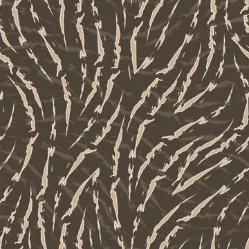 Beige seamless vector pattern of corners and flowing lines with ragged edges on 库存插图