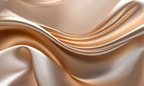 Beige silk wave abstract background with elegant and luxurious feel Stock Footage 291176006