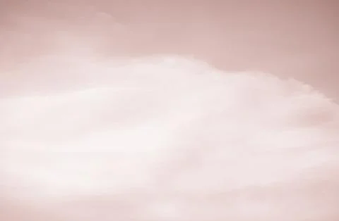 Beige Sky Cloud Background Heaven White Fluffy Spring Pink Cream Illustration