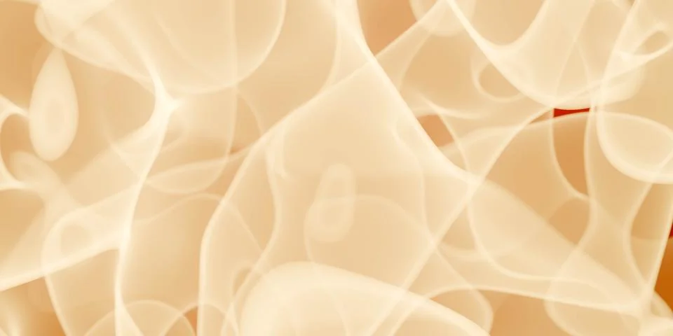 Beige smoke-like abstract background 3d render Stock Illustration