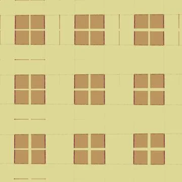 Beige square pattern for tender print of textile, baby fabric Stock Illustration