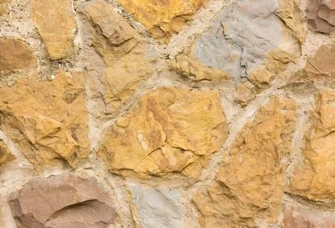 Beige stonewall texture 3 Stock Photos