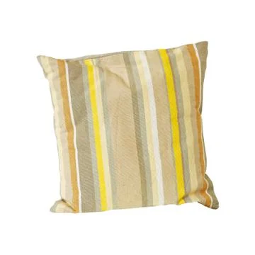 Beige straps pillow Foto stock