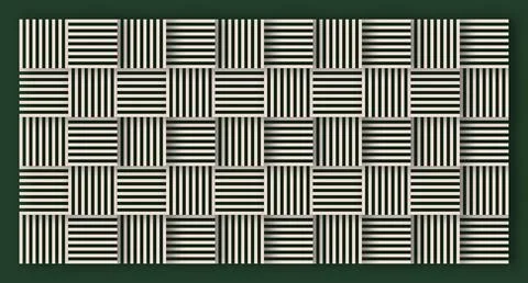 Beige Stripe Optical Illusion Pattern Stock Illustration