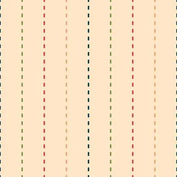 Beige stripped pattern. Colorful dotted lines. Seamless pattern. Vector Stock Illustration