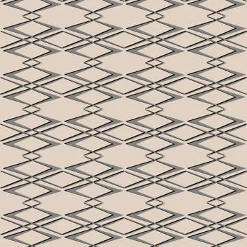 Beige texture or background with black and grey geometric pattern Stock Illustration