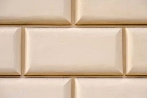 Beige wall with rectangle shapes Stock Photos
