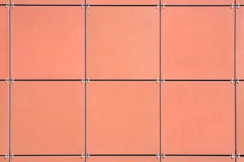 Beige wall tiles Foto stock