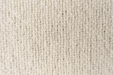 Beige Wool Fabric Texture Close-Up Background for Textile and Interior Design 스톡 사진