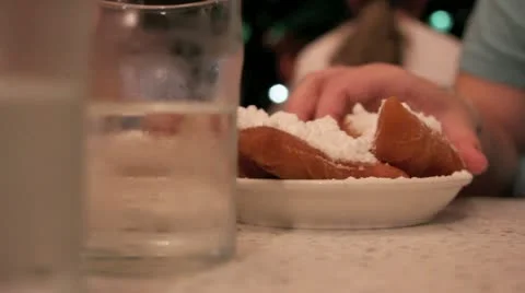 Beignets Stockbeeldmateriaal 21436778