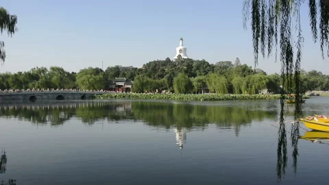 Beihai Park Stockbeeldmateriaal 85704964