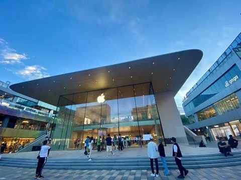 Beijing Apple Store Foto stock