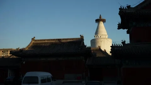 Beijing Baita Temple Stock Footage 171552617
