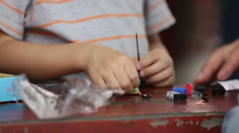 Beijing Boy 1 CU Video stock 32207559