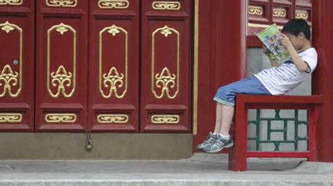 Beijing Boy 2 MCU Video stock 32207905