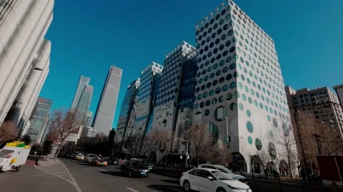 Beijing CBD architecture Stock-Footage 233653214