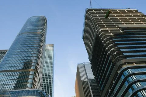 Beijing CBD in the daytime Foto stock