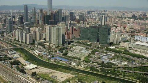 Beijing CBD Stock Footage 171601512