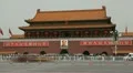 Beijing, China, Gate to Forbidden City, Tiananmen Square time lapse HD Footage