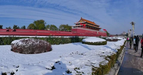 Beijing  China  Tianmen Square Stock Footage 67940887