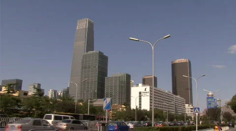 Beijing city Stock Footage 587684