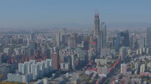 Beijing city scene Stock Footage 171606172