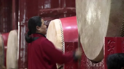 Beijing, drum tower, China (3).mp4 스톡 동영상 61608552