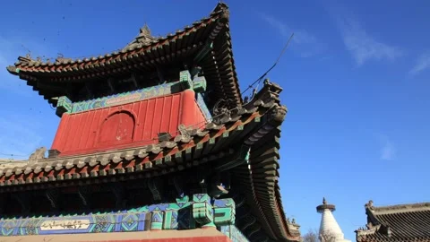 Beijing Drum Tower close-up Stock Footage 171552654