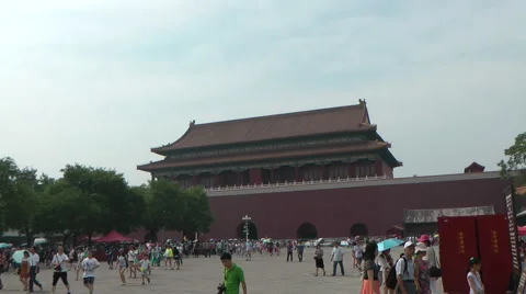 Beijing Forbidden City10 Stock Footage 41009666