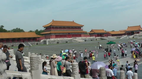 Beijing Forbidden City22 Stock Footage 41009612