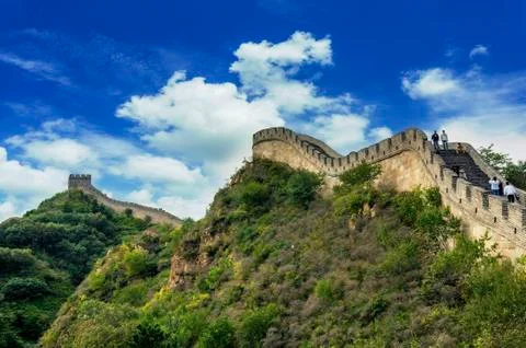 Beijing the Great Wall Stock Photos