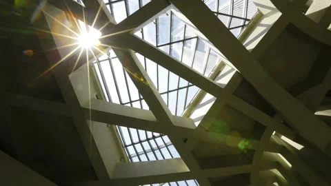 Beijing Light and shadow interior Stock Footage 171557382