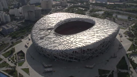Beijing National Stadium Stock Footage 171565160