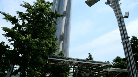 Beijing Observation Tower, Beijing Olympic Games China Stock Footage 39341211