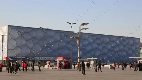 Beijing Olympic Park Video stock 203077535