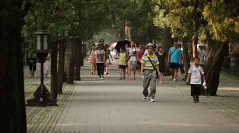 Beijing People 1 Stock Footage 11941353