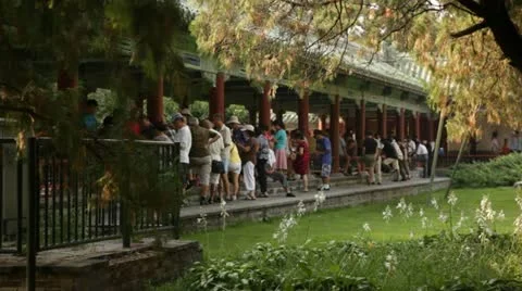 Beijing People 3 Stock Footage 11941116