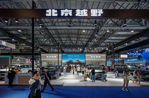 Beijing Off-Road Makes its Debut at the 23rd China Changchun Auto Expo Stock Photos