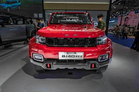 Beijing Off-Road Makes its Debut at the 23rd China Changchun Auto Expo Stock Photos
