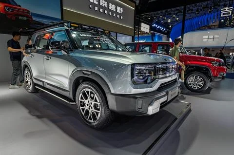 Beijing Off-Road Makes its Debut at the 23rd China Changchun Auto Expo Stock Photos
