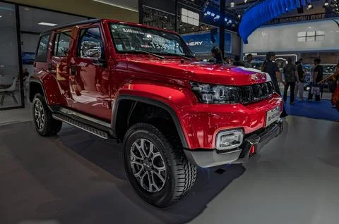 Beijing Off-Road Makes its Debut at the 23rd China Changchun Auto Expo Stock Photos