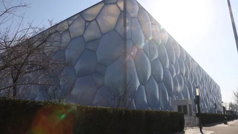 Beijing starts one year countdown to 2022 Beijing Winter Olympics, CHINA, CN - 0 Stock Footage 203993734