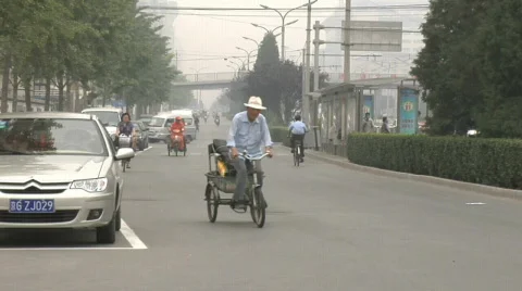 Beijing Street 15 Stock Footage 328619